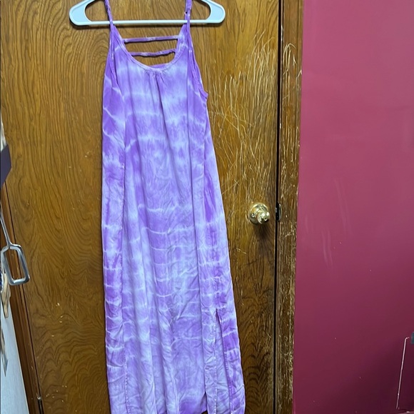 Riviera Dresses & Skirts - Purple Tie-Dye Maxi Dress